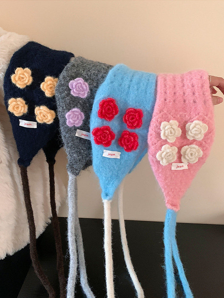 Blooming Cloud Tie Earmuffs-ntbhshop