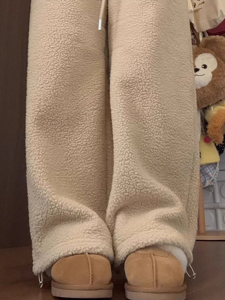 Toffee Cloud Fleece Pants-ntbhshop