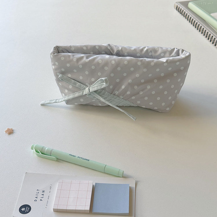 Gentle Ribbon Pencil Cases-Accessories-ntbhshop