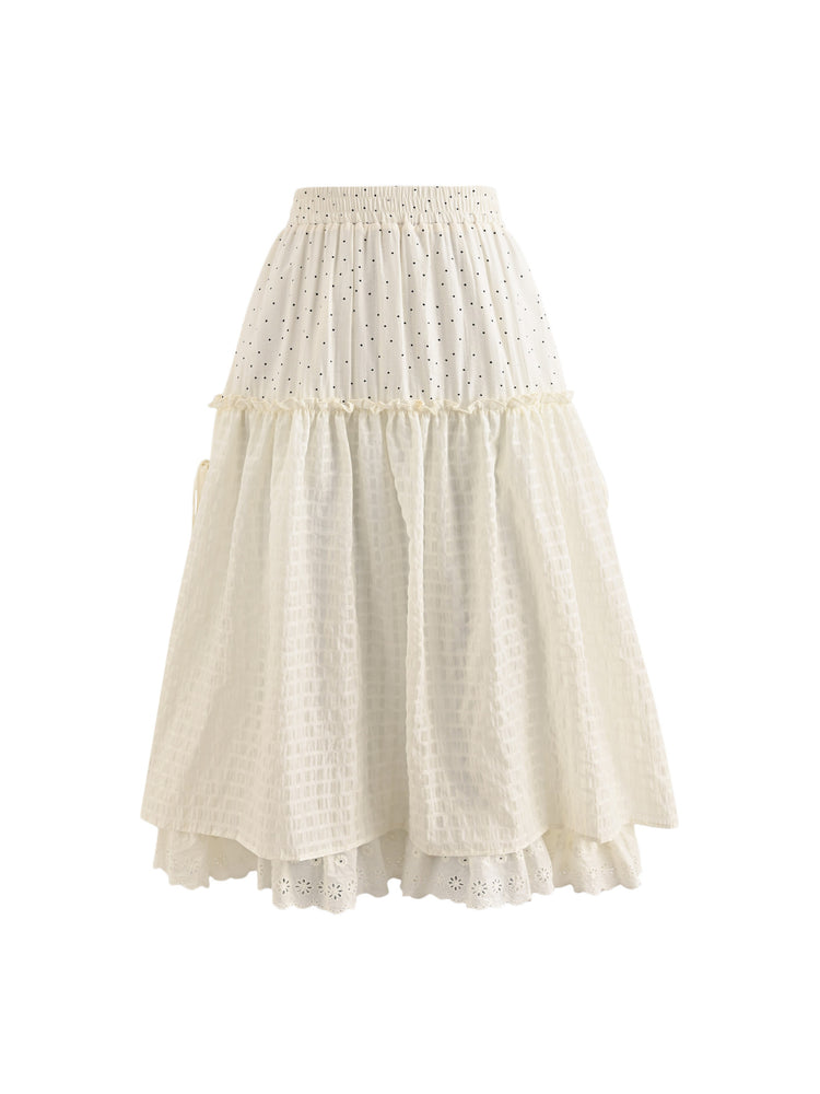 Cottage Meadow Midi Skirt-Bottoms-ntbhshop