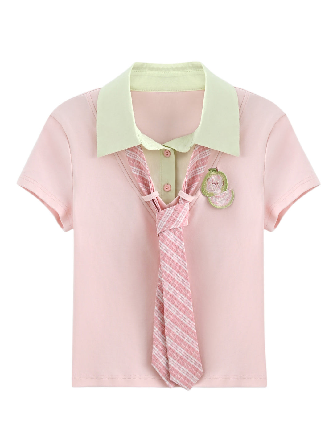 Pink Guava Tie Top-Tops-ntbhshop