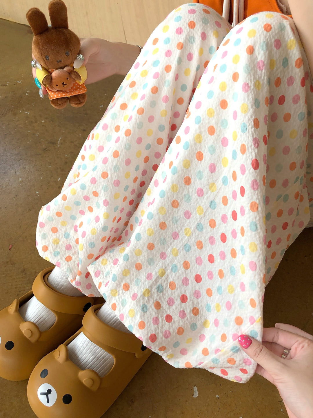 Confetti Dot Bubble Pants-Bottoms-ntbhshop