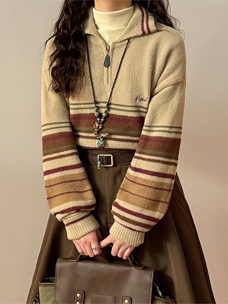 Vintage Wanderer Campus Sweater-ntbhshop