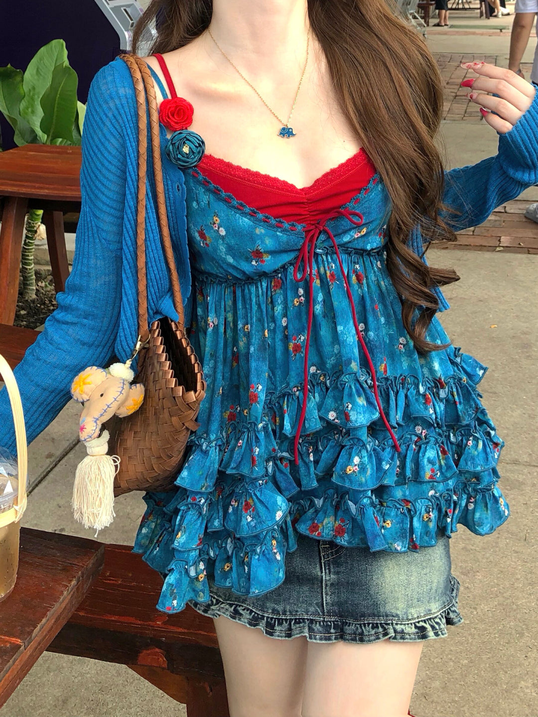 Garden Bloom Cardigans & Layer Camis-Sets-ntbhshop