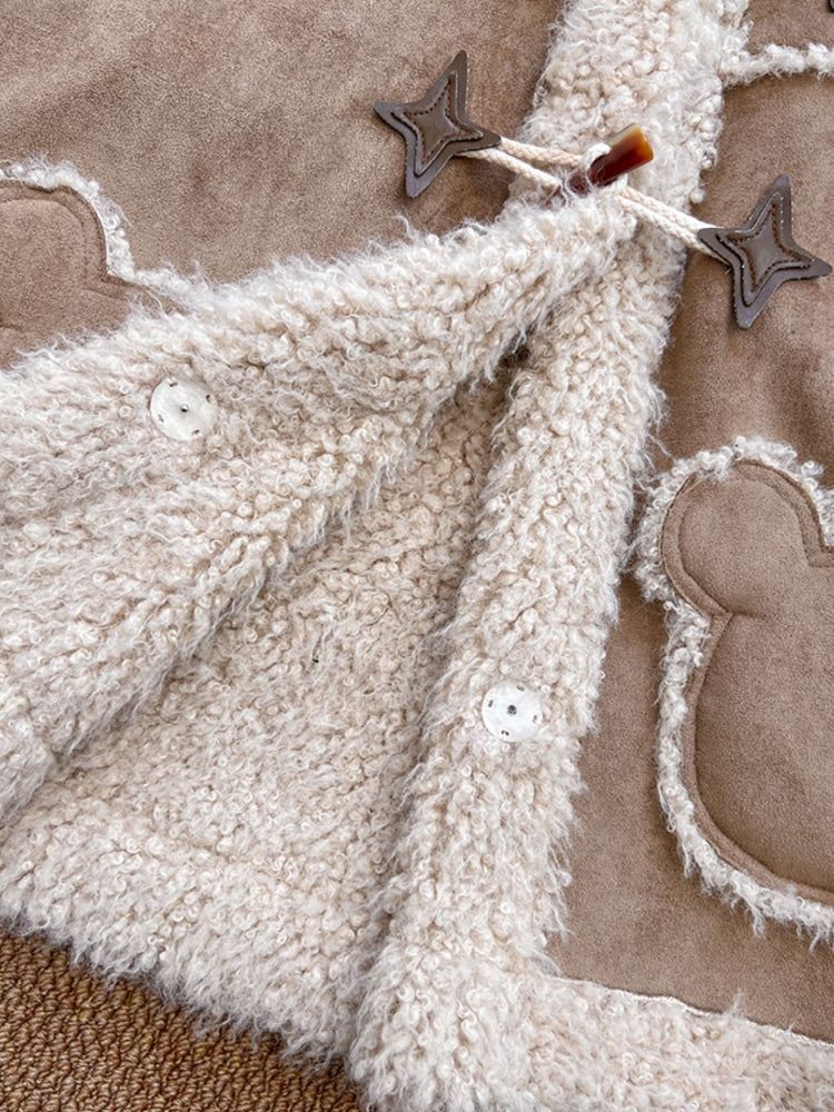 Cuddle Bear Reversible Suede Jacket-ntbhshop