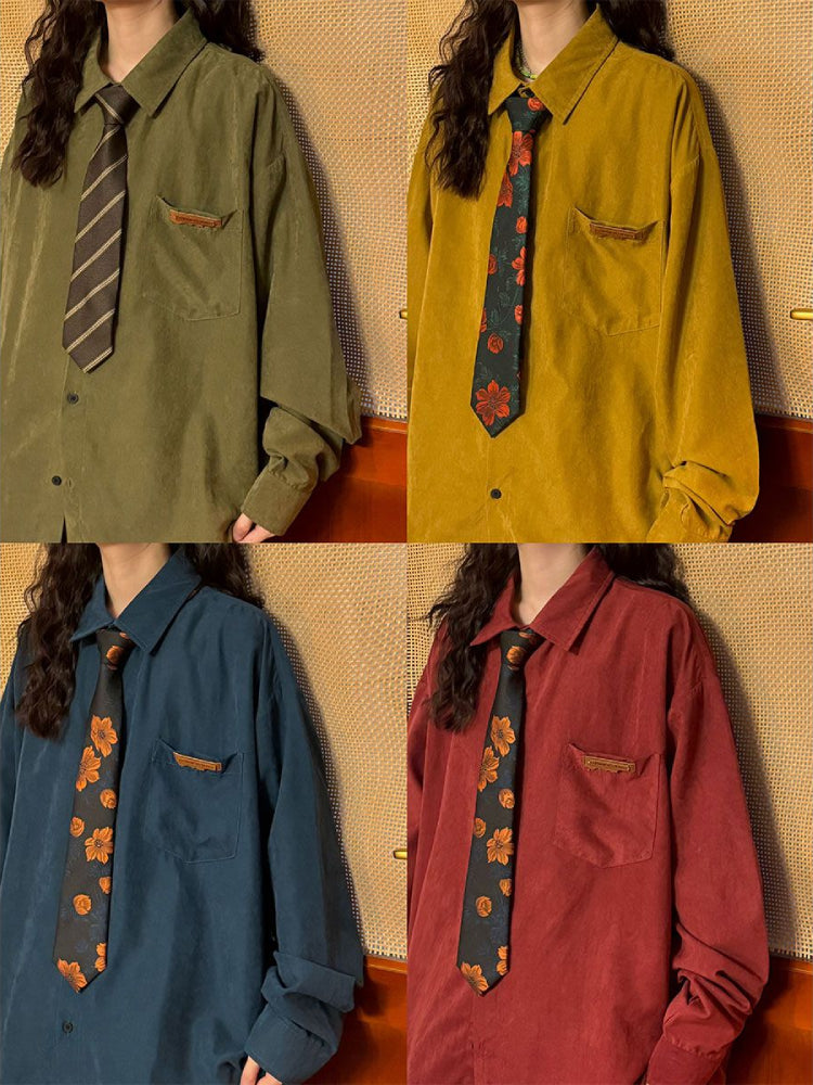 Midnight Campus Oversize Shirts-ntbhshop