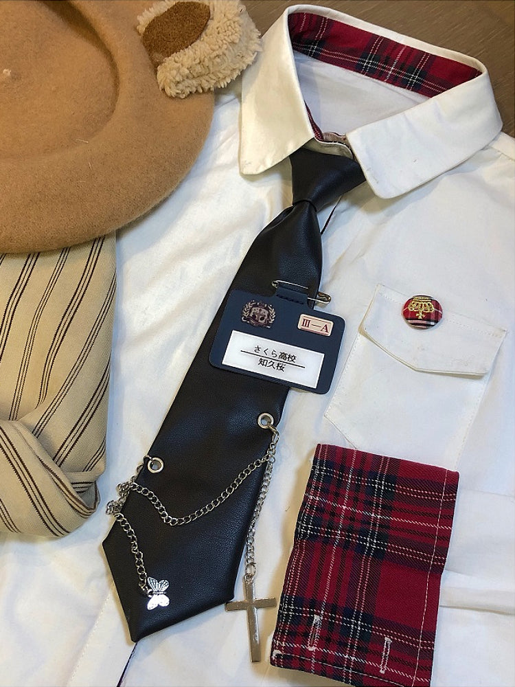 Autumn Confession Striped Shirts & Ties-ntbhshop