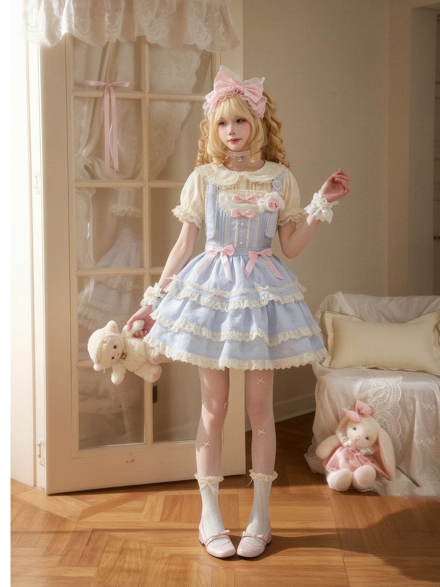 Bluebell Belle Lace Dress-Dresses-ntbhshop