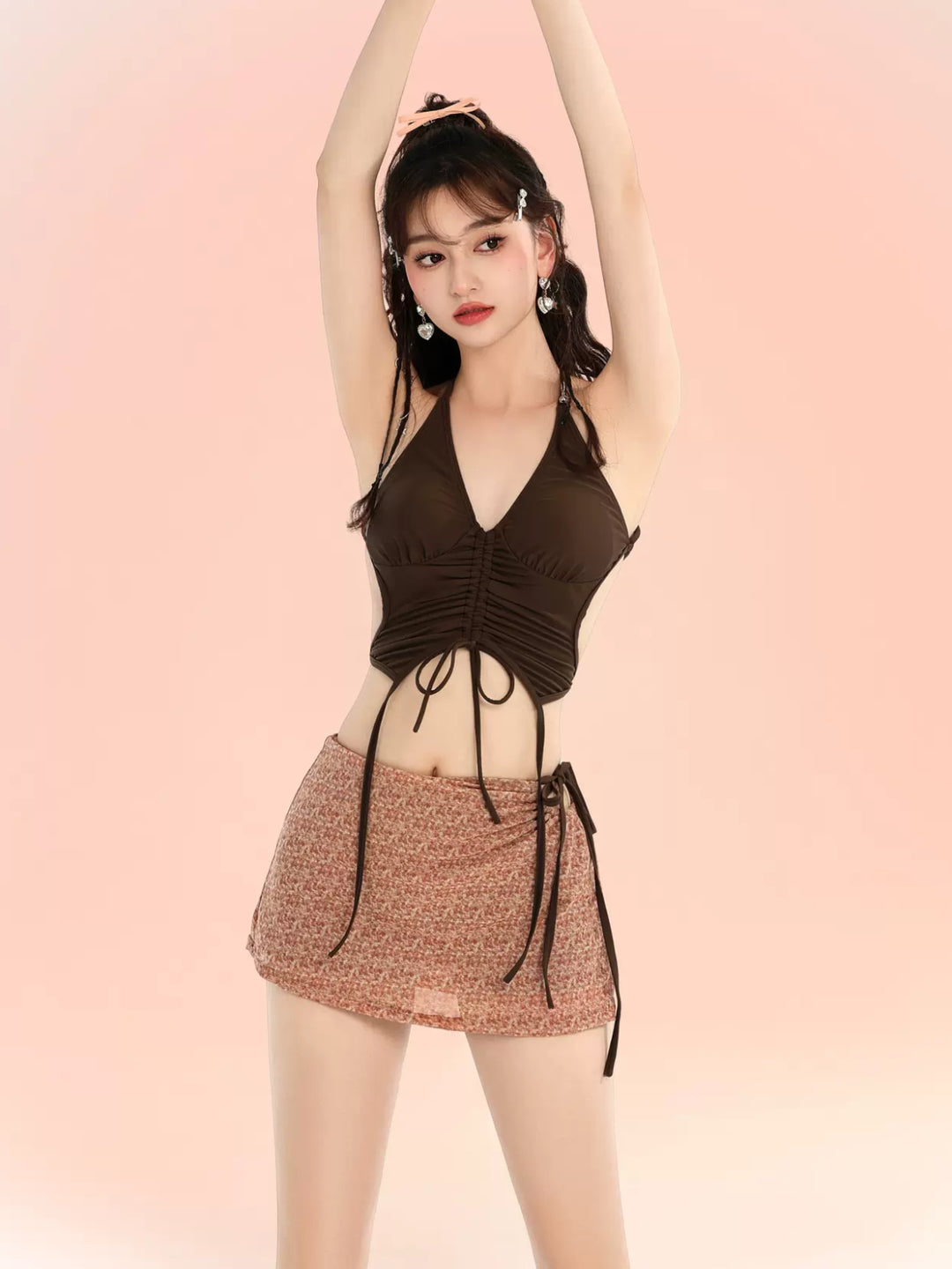 Beach Babe Backless Split Swimsuit-ntbhshop