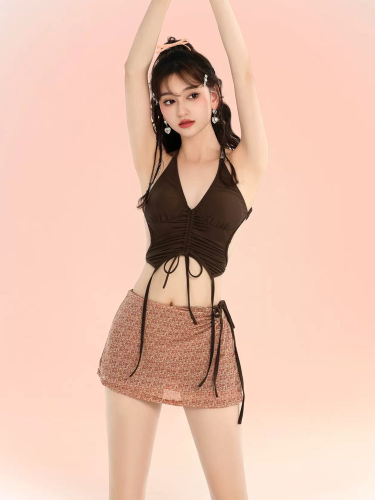 Beach Babe Backless Split Swimsuit-ntbhshop