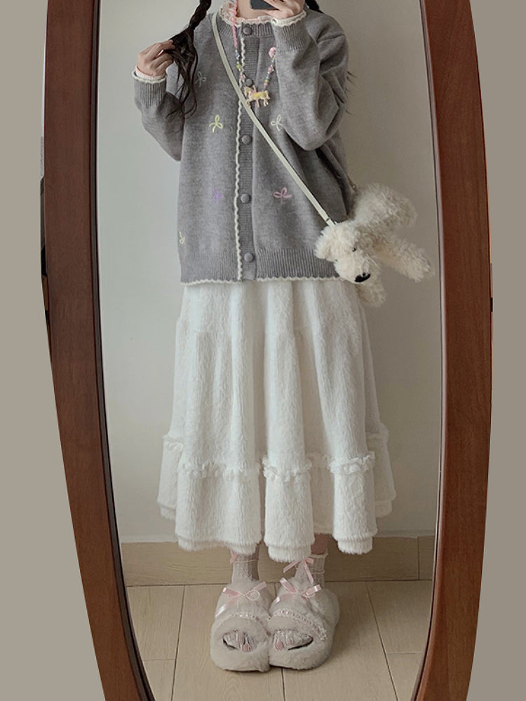 Sugar Bow Embroidery Cardigans-ntbhshop