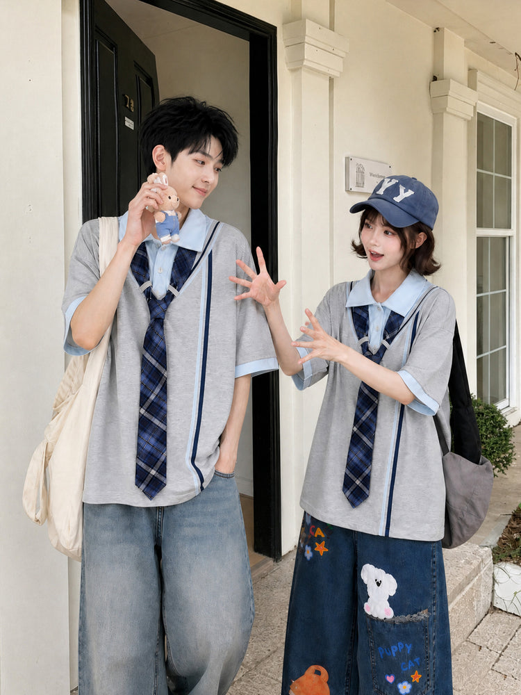 Campus Club Tie Polo-Tops-ntbhshop