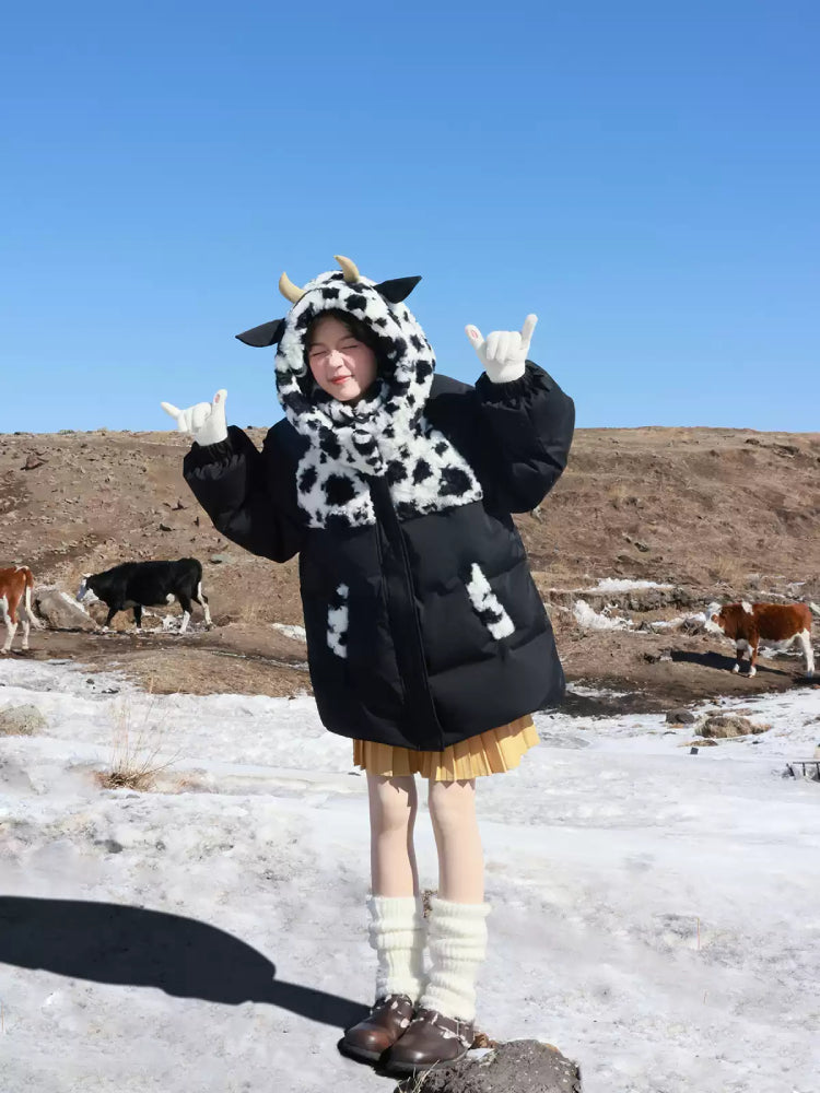 MooMoo Clouds Puffer Jacket-ntbhshop