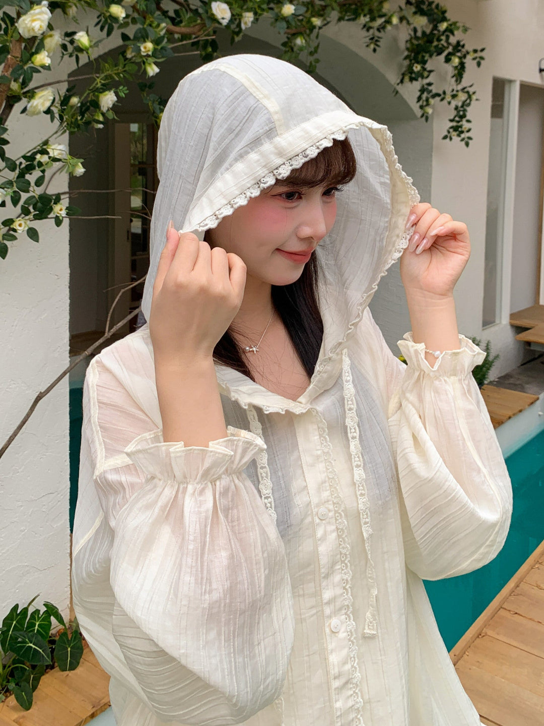 Sugar Lace Sun Sheer Coats-Outerwear-ntbhshop