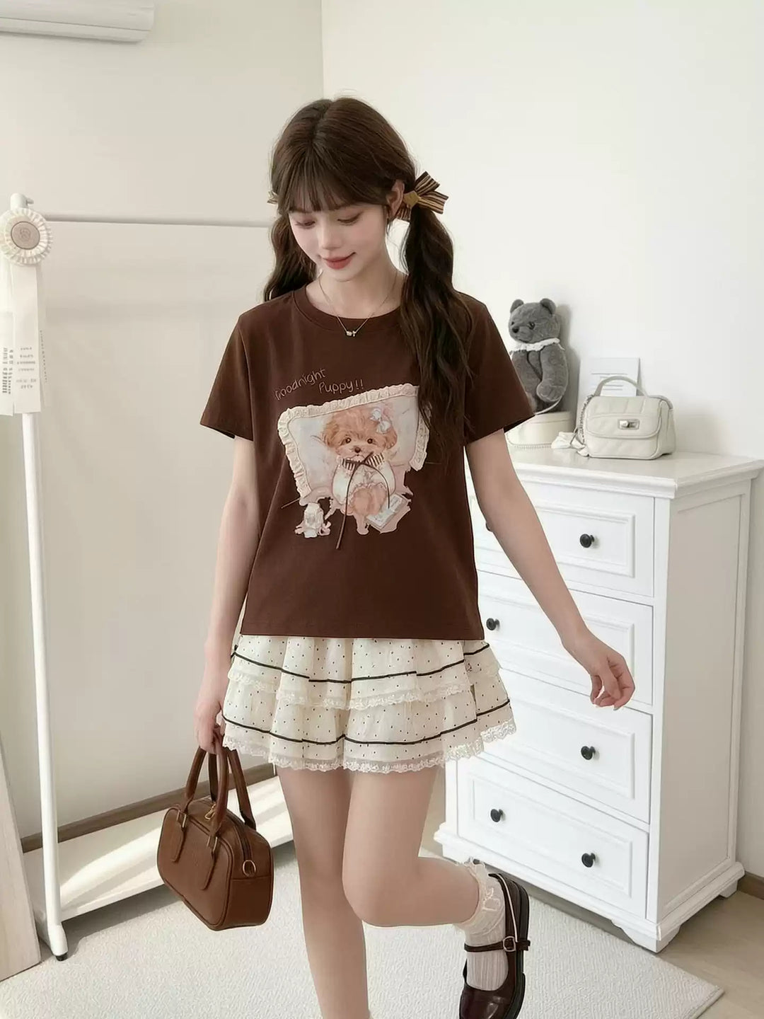 Goodnight Puppy Dream Tees-Tops-ntbhshop