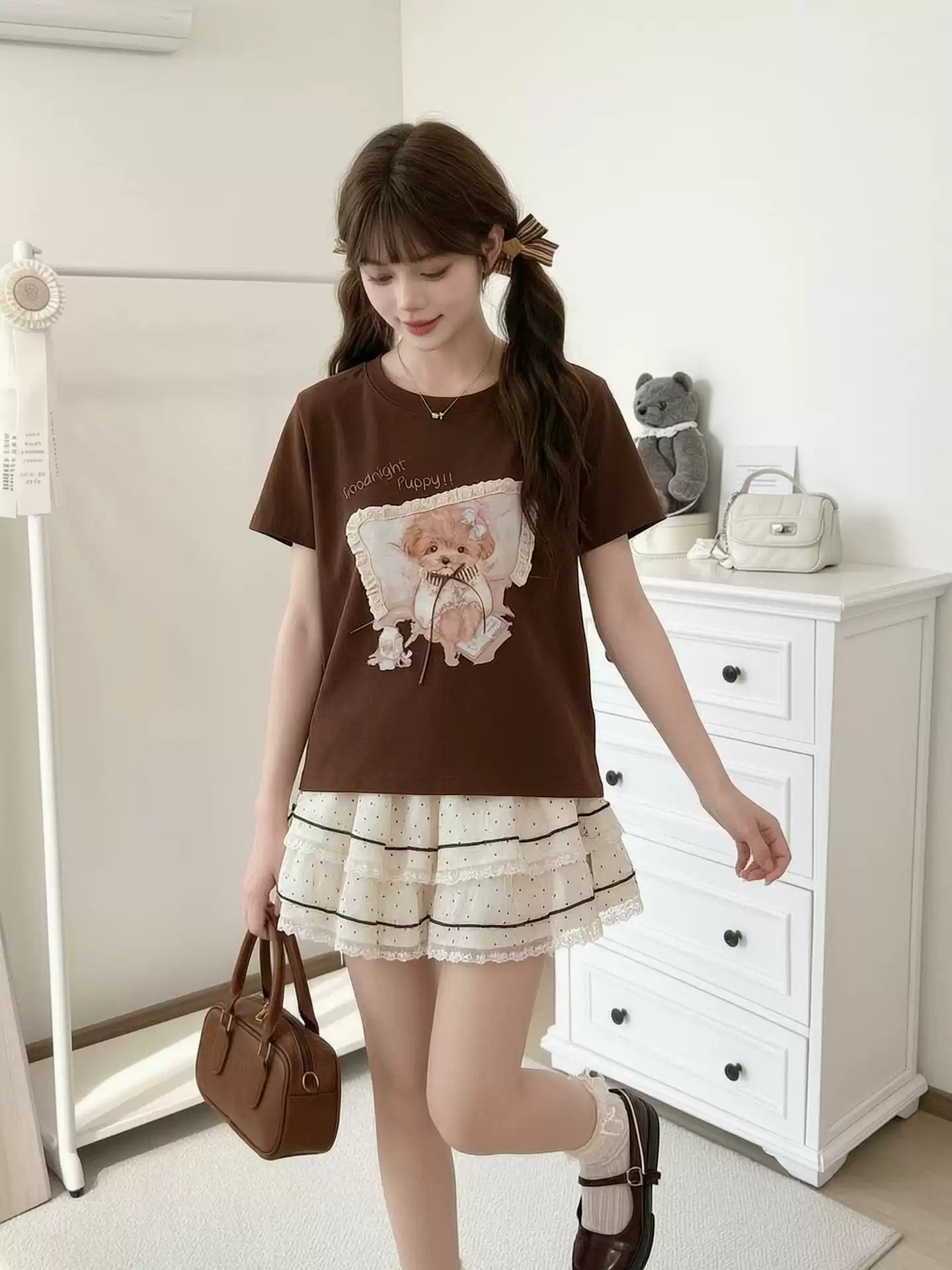 Goodnight Puppy Dream Tees-Tops-ntbhshop