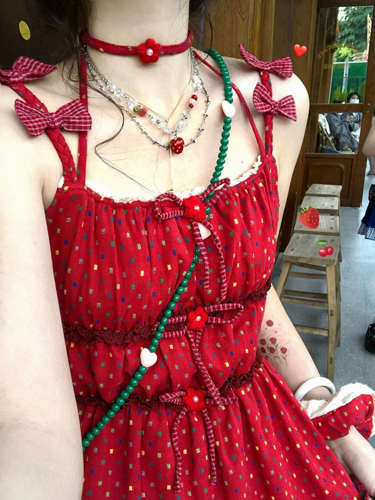 Candy Pop Summer Halter Dresses-ntbhshop