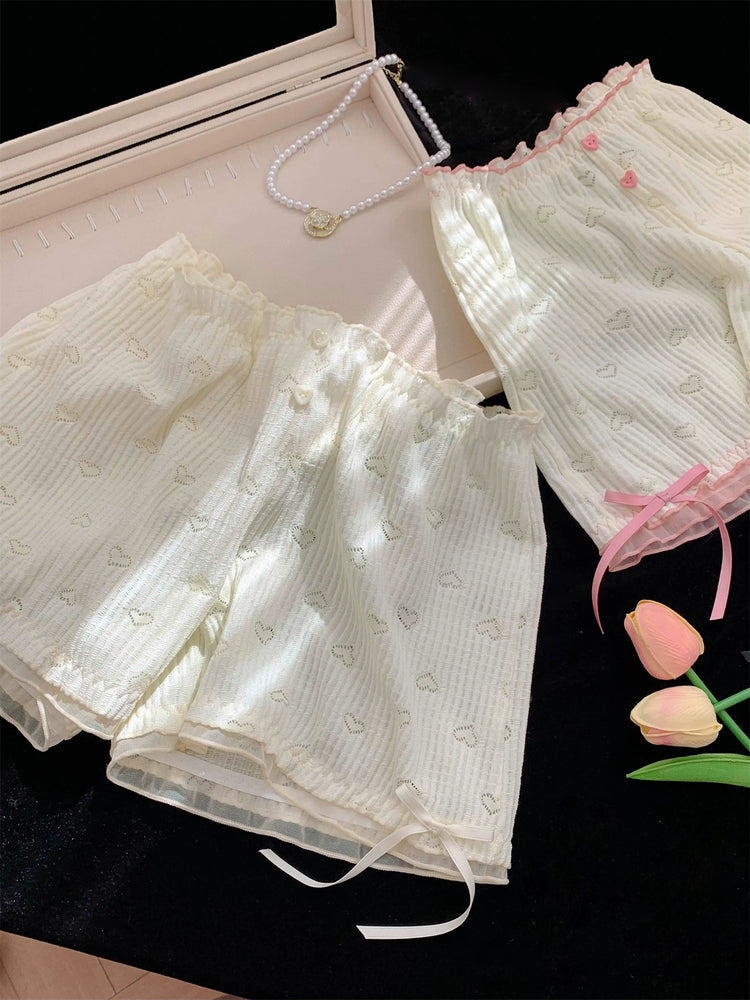 Sweet Heart Lace Trim Pettipants-ntbhshop