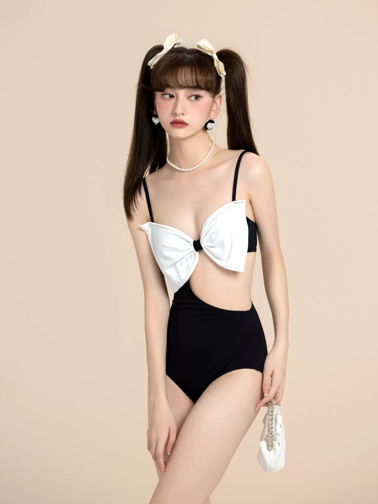 Midnight Allure Black One-Piece Swimsuit-ntbhshop
