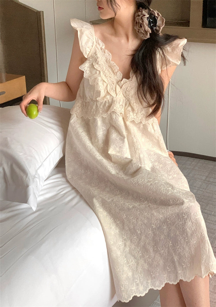 Dreamy Court Lace Pajama Set & Nightdress-ntbhshop