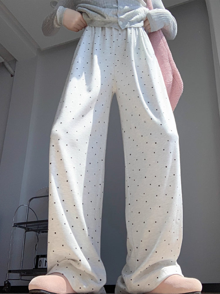 Milky Dot Cloud Lounge Pants-ntbhshop