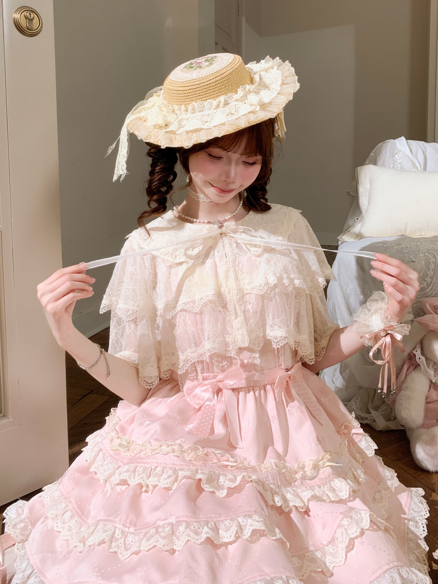 Bunny Belle Lace Dress-Dresses-ntbhshop