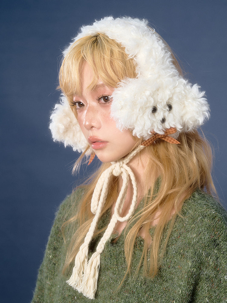 Fluffy Puppy Hug Earmuffs-ntbhshop