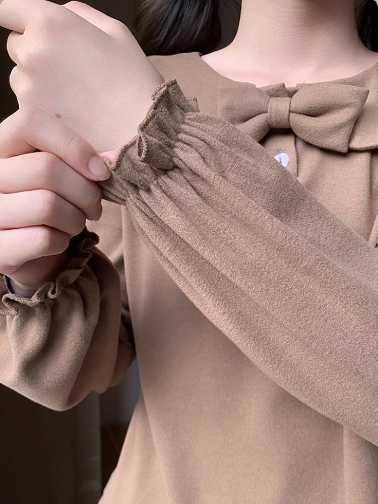 Lolita Doll Puff Sleeve Tops-ntbhshop