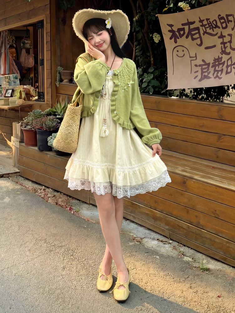 Lemon Meadow Babydoll Dress-Dresses-ntbhshop