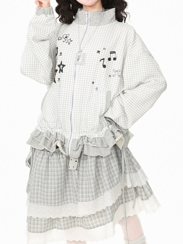 Whimsy Melody Ruffle Jackets-Outerwear-ntbhshop