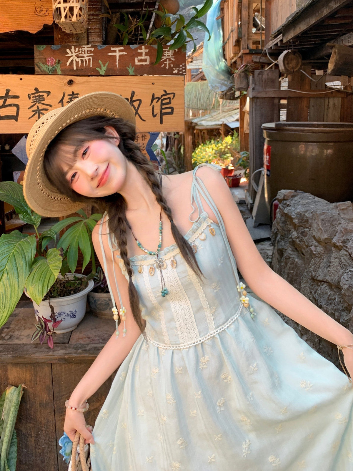 Cloud Sage Tassel Dress-Dresses-ntbhshop