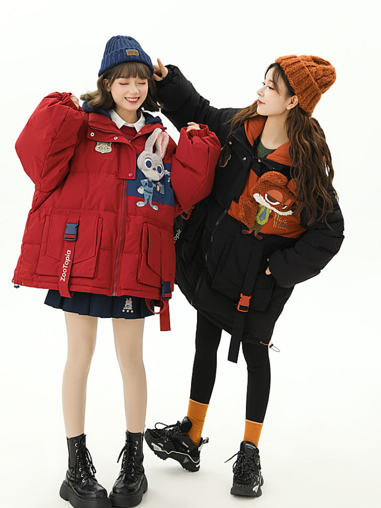 Zootopia Unisex Puffer Jacket-ntbhshop
