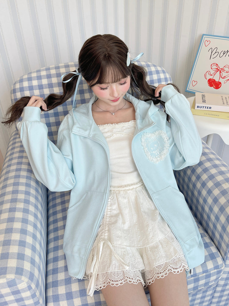 Blue Angel Hooded Jacket-Outerwear-ntbhshop