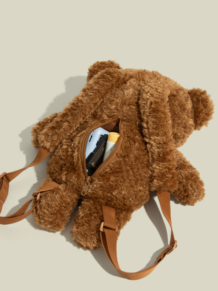 Hug Me Teddy Plush Backpack-ntbhshop