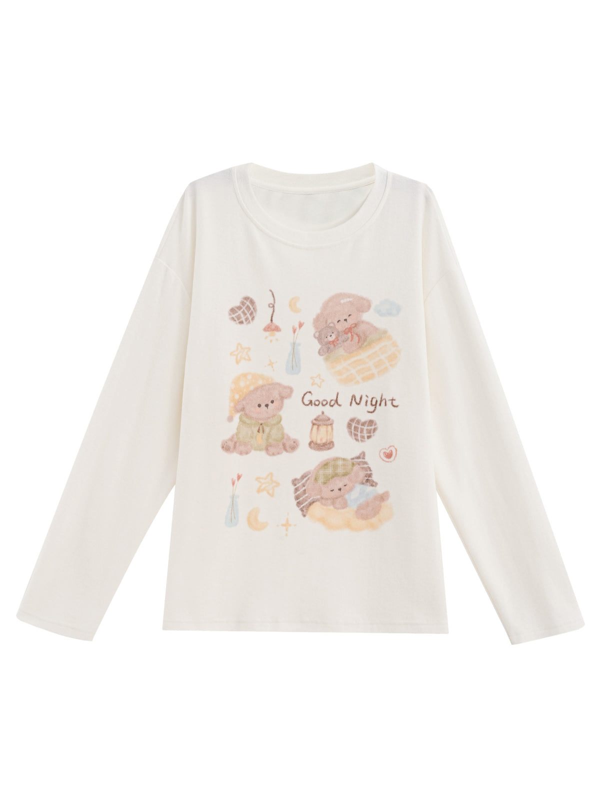 Goodnight Puppy Base Tee-Tops-ntbhshop