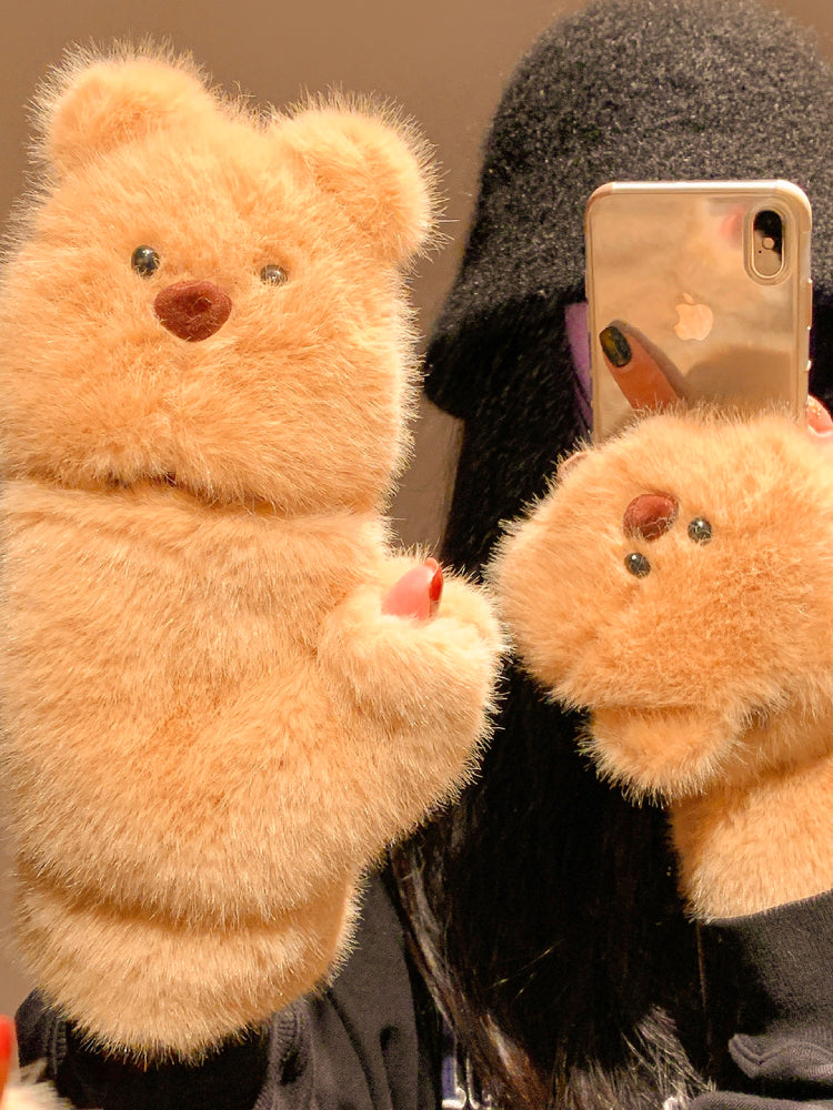 Purr Pouch Cozy Hug Gloves-ntbhshop