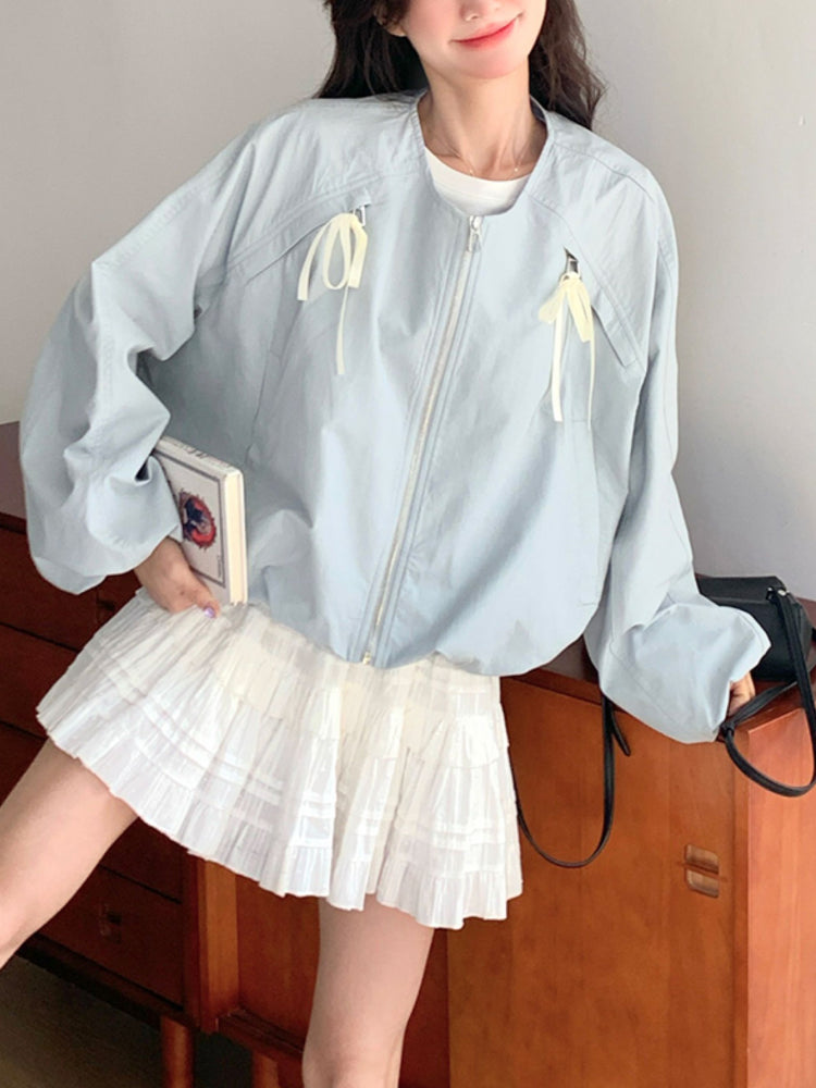 Bluebell Lace Crop Jacket-ntbhshop