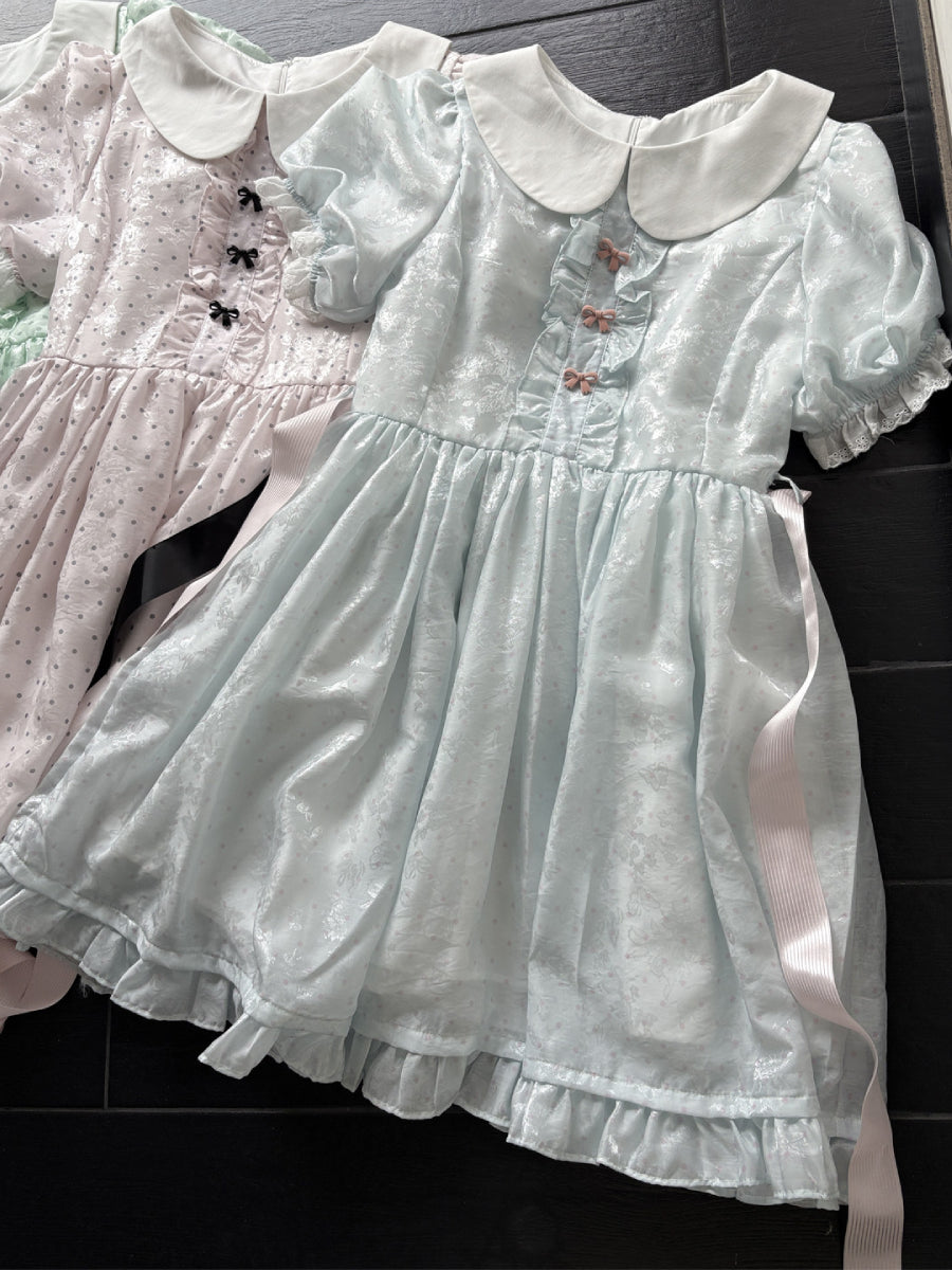 Cloud Dot Tulle Dresses-Dresses-ntbhshop