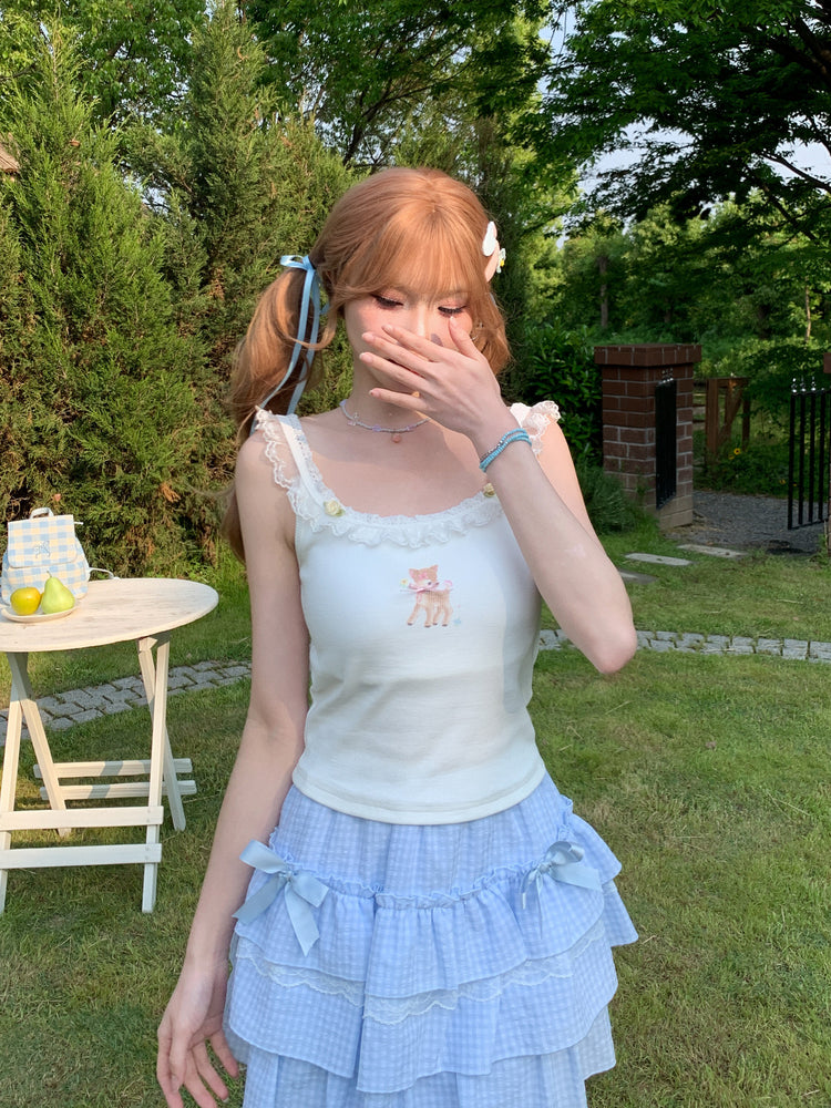 Dear Bambi Bra Camisole-Tops-ntbhshop