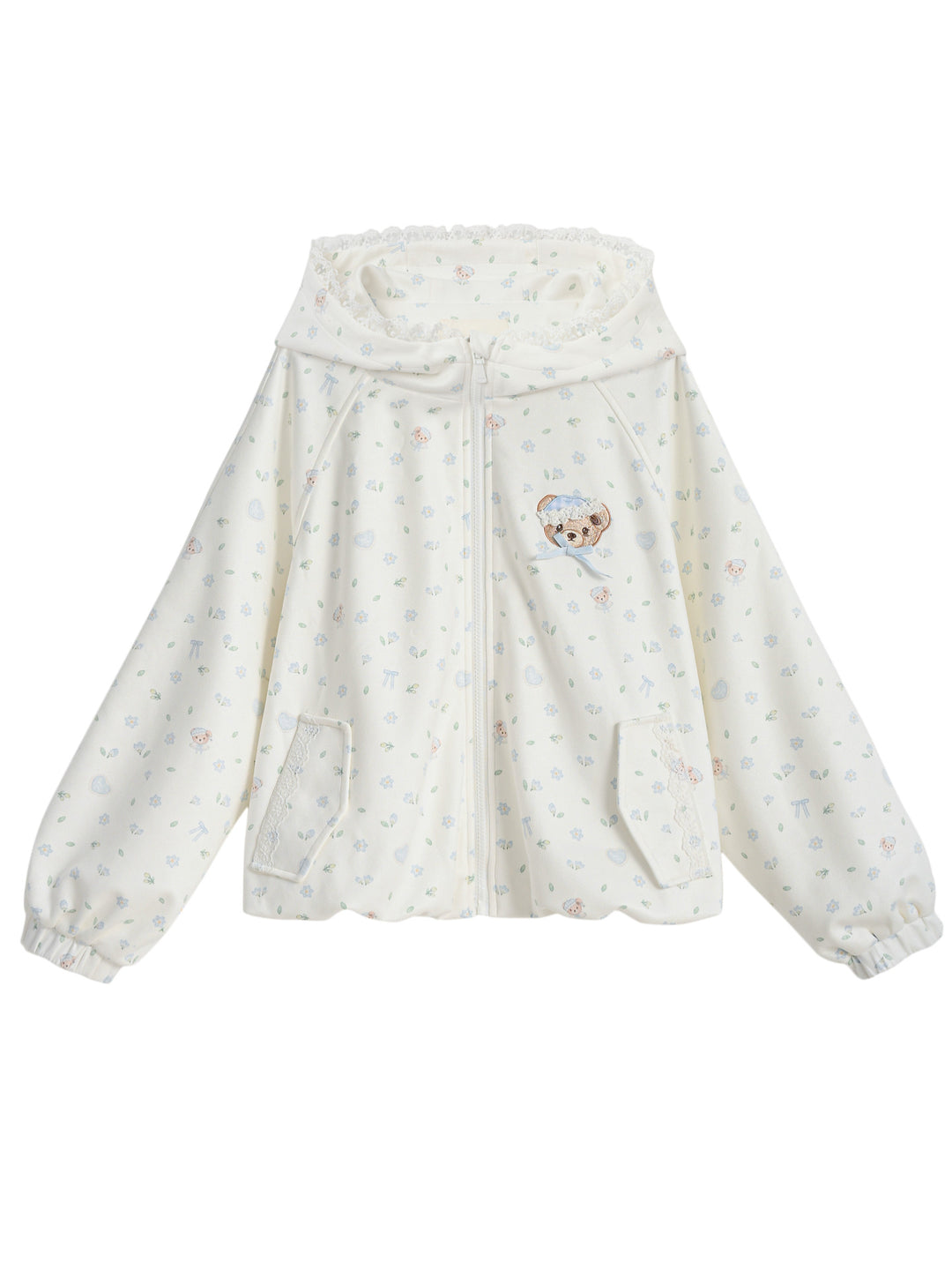 Teddy Garden Hooded Jacket