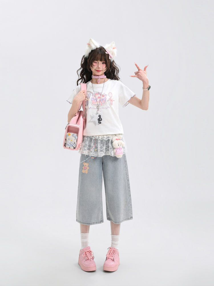 Sugar Cloud Cake Tees-Tops-ntbhshop