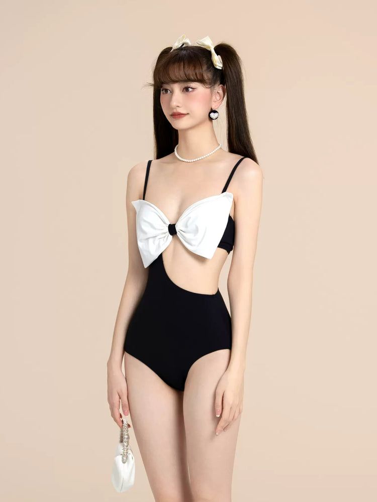 Midnight Allure Black One-Piece Swimsuit-ntbhshop