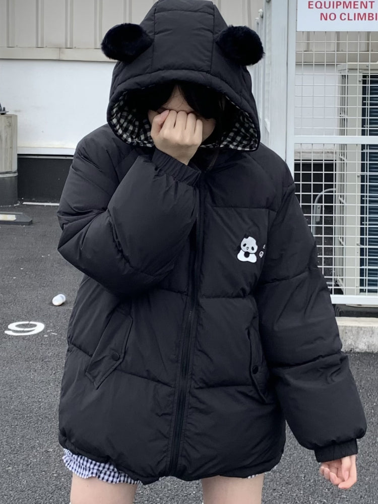 Panda Wander Puff Jacket-ntbhshop