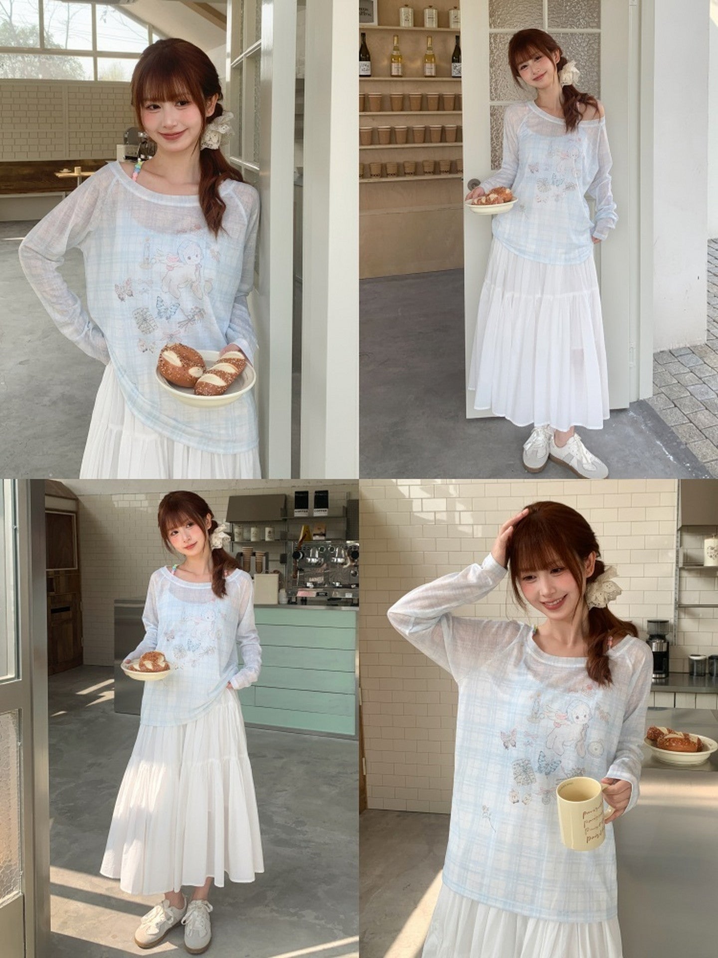 Milk Lamb Sheer Top-Tops-ntbhshop