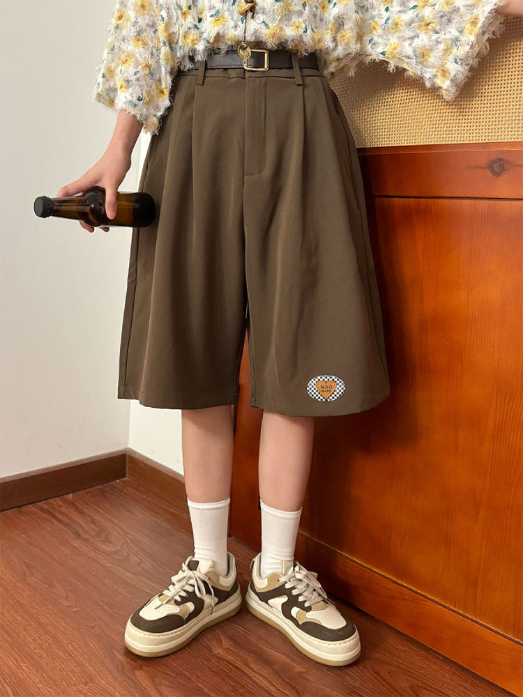 Retro Drift Wide Drape Shorts-ntbhshop