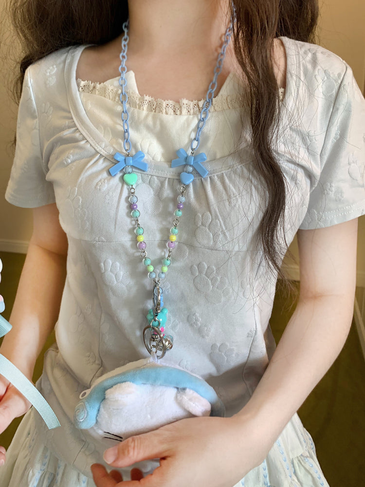 Pastel Paw Layer Tees-Tops-ntbhshop