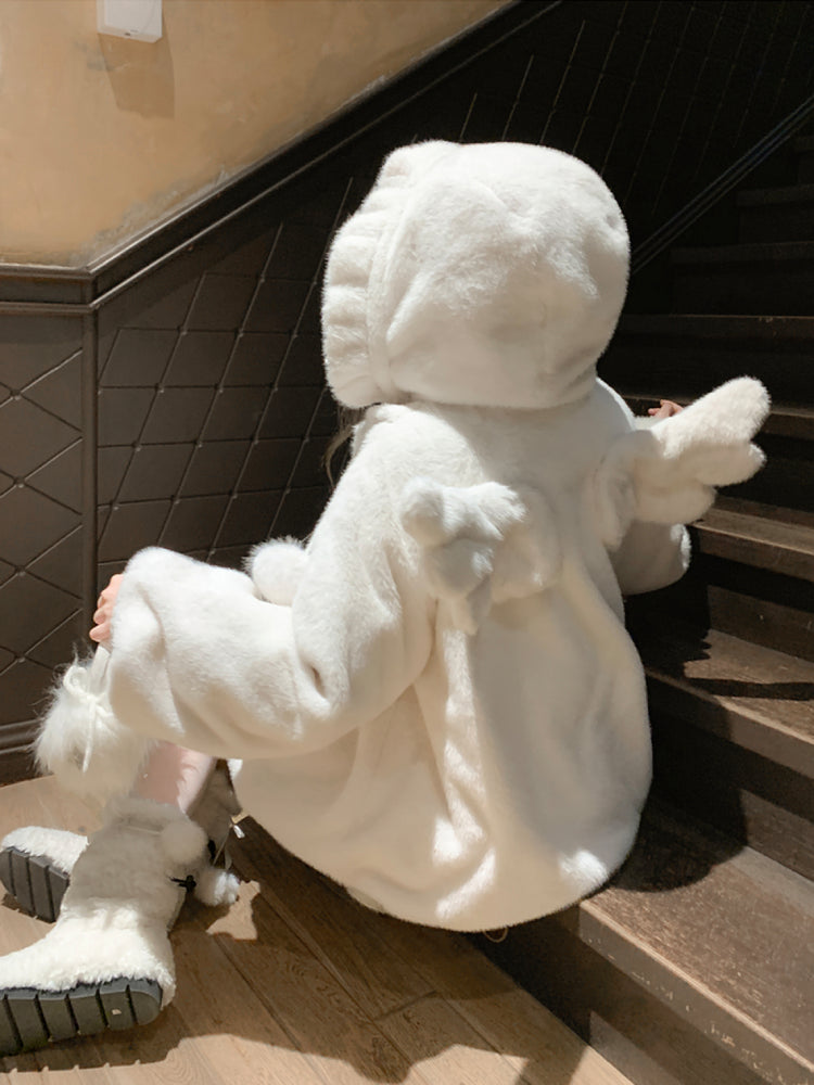 Heavenly Snow Angel Bubble Cloak-ntbhshop