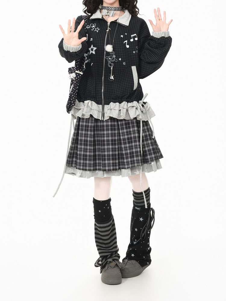 Whimsy Melody Ruffle Jackets-Outerwear-ntbhshop