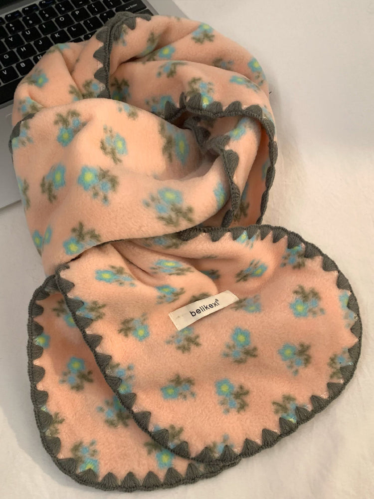 Blush Garden Winter Hood Scarves-ntbhshop