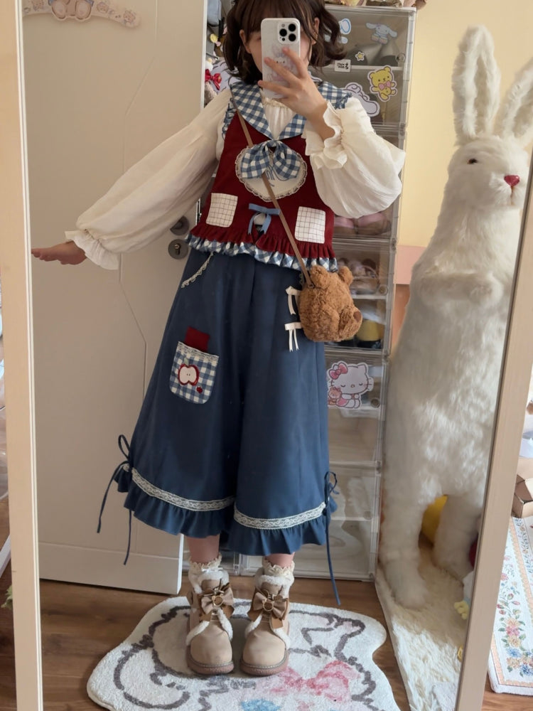 Anpple Apple Angel Cottage Set-Outerwear-ntbhshop